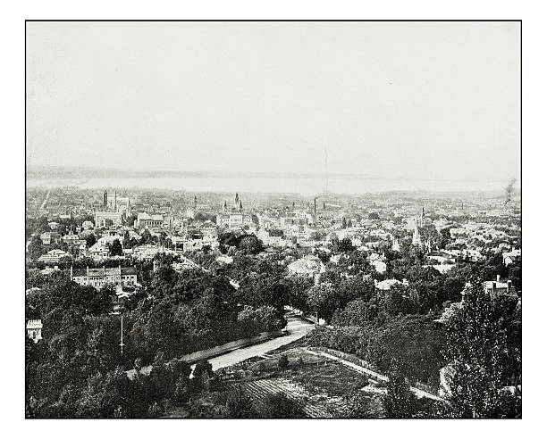 istock Antique photograph of Hamilton, Ontario 627940736
