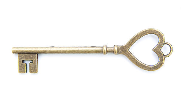 istock vintage old love key isolated 627940866