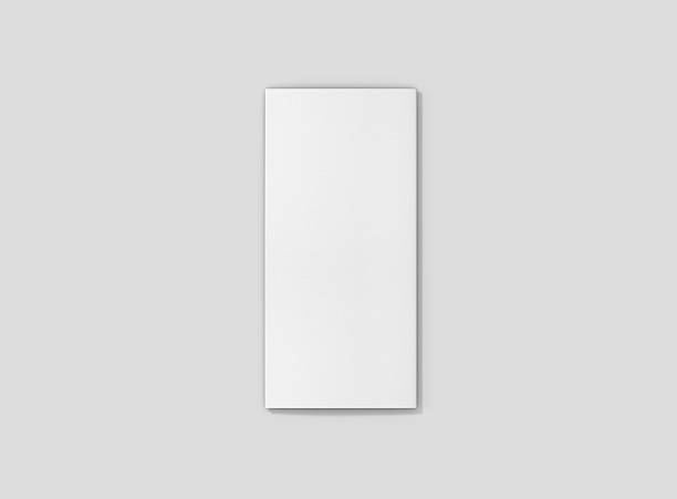 istock Photorealistic Trifold Brochure Mockup on light grey background. 627949488