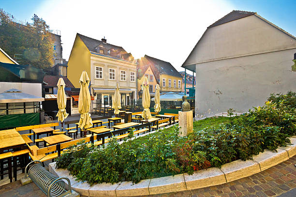istock Old Tkalciceva street in Zagreb 627955800