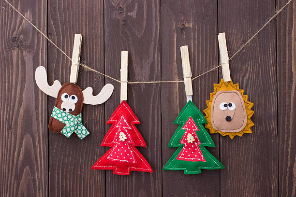 Christmas toys with their own hands