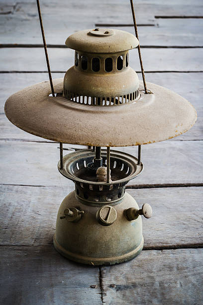 istock The Old lantern or antique Lantern and electric lamp. 627967136