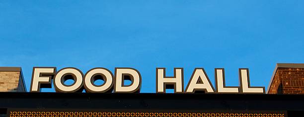 istock Food Hall Sign 627975316