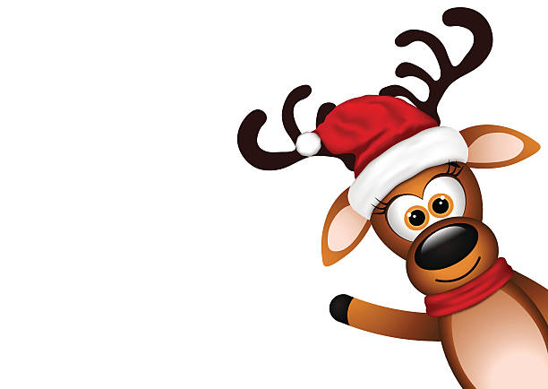 Reindeer Cartoon Stock Photos, Pictures & Royalty-Free Images - iStock
