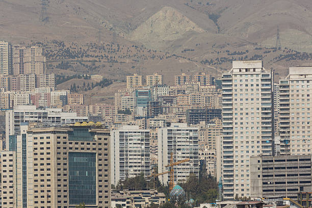 istock View from The Milad Tower in Tehran, Iran. 628003594