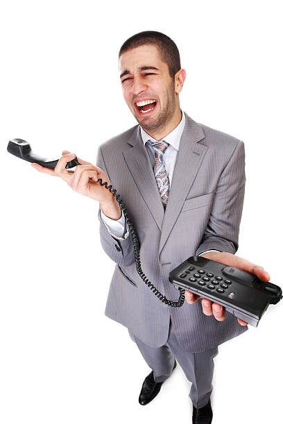 istock businessman with telephone 628014580