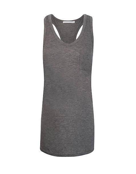 istock Cut-out of Grey Tank Top on Invisible Mannequin 628015846