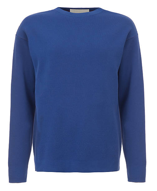 istock Cut-out of Plain Blue Long-Sleeved Shirt Software6212 628015936