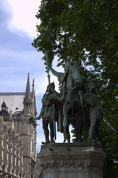 istock Statue of Charlemagne 628016500