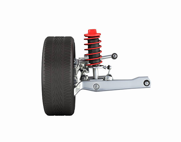 istock suspension of the car with wheel side view without shadow 628017978