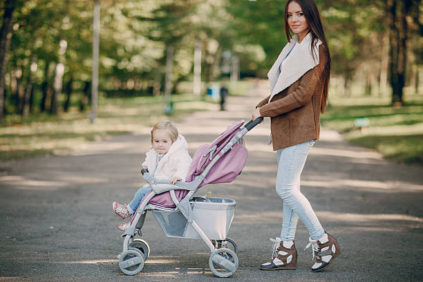 istock Family walk in the park 628027912