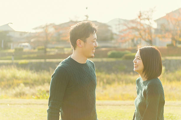 istock Couple having a good time in outdoors 628031220