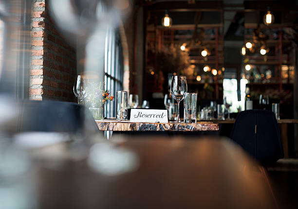 istock Restaurant Chilling Out Classy Lifestyle Reserved Concept 628036258