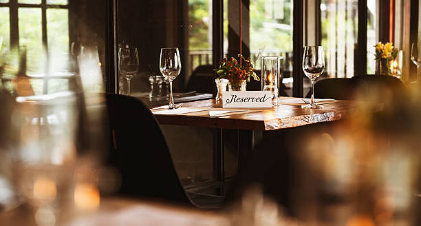 istock Restaurant Chilling Out Classy Lifestyle Reserved Concept 628036952