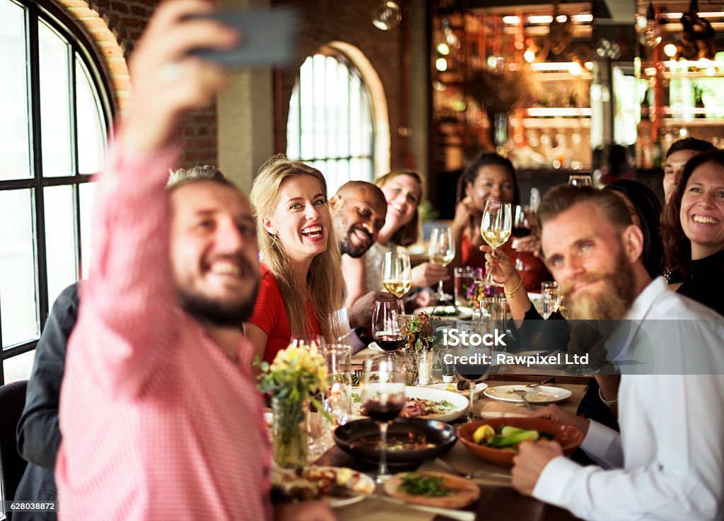 Restaurant Chilling Out Classy Lifestyle Reserved Concept Restaurant Stock Photo