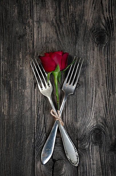 istock St. Valentine's festival table set 628068604