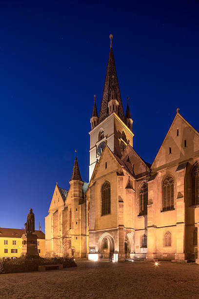 istock Gothic Church in Sibiu 628075294