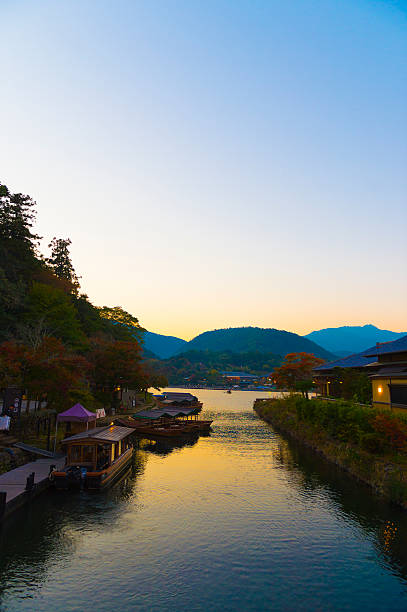 istock arashiyama sagano kyoto sunset 628075532