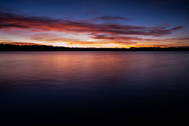 istock Sunset on Lake Burley Griffin 628077784