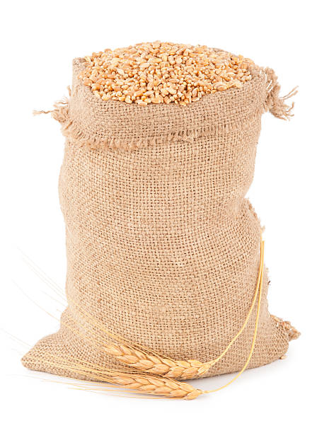 istock Sack of wheat grains 628085866