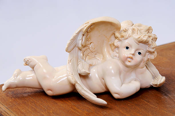 istock Valentine's day, Vintage angel porcelain. 628086878