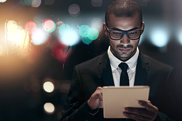 istock Keeping tabs on business through the night 628087900