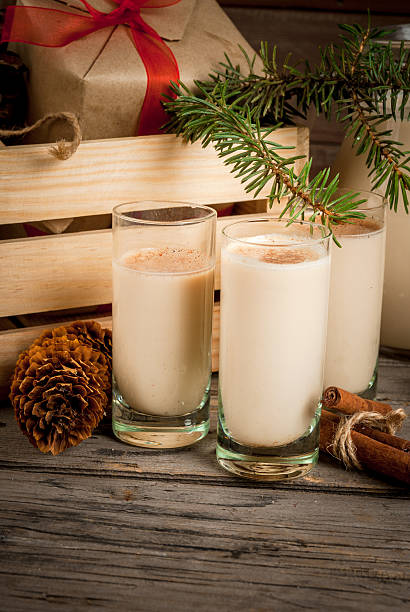istock Traditional Christmas cocktail - Irish Cream or Cola de mono 628088864