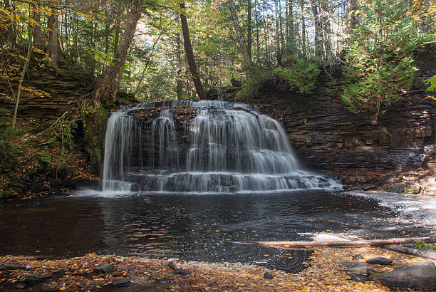 istock Rock River Falls, Alger County, Michigan, USA 628089476
