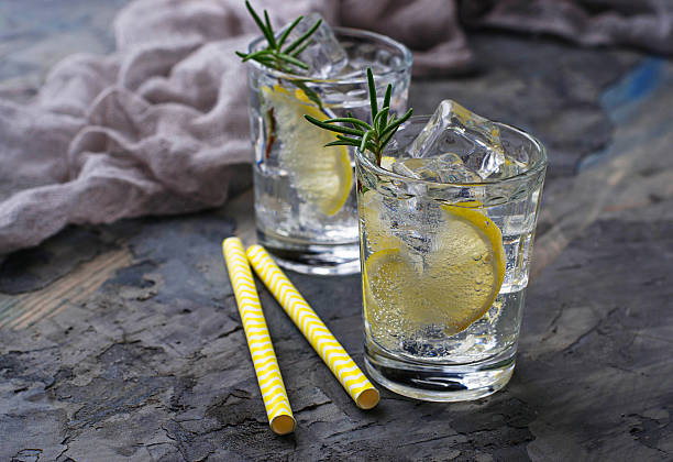 istock Drink with lemon and rosemary 628092544