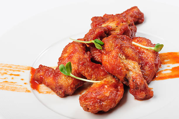 istock roasted chicken legs in red caramel sauce 628096362