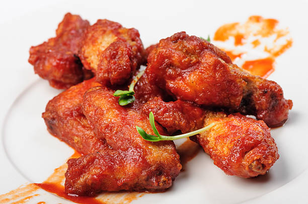 istock roasted chicken legs in red caramel sauce 628096408