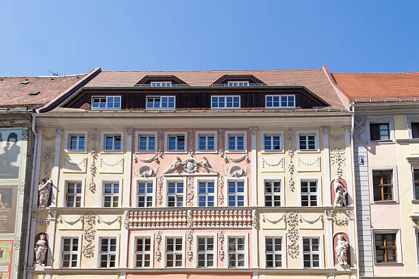 istock Old town facades in Bautzen 628097108