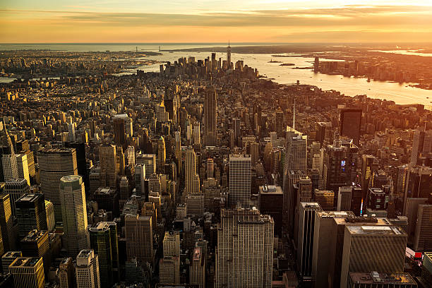 istock Sunset in New York 628119602