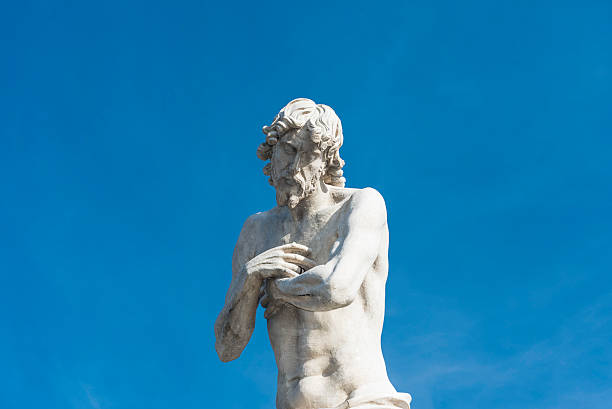 istock Rome (Italy) - Statue of Jesus in Milvio Bridge 628122146