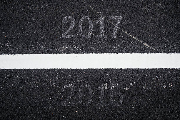 istock Good bye Old year 2016 and Happy New year 2017 628124108