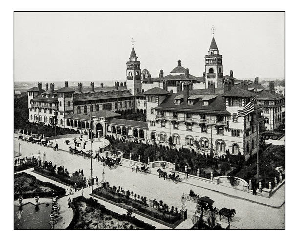 istock Antique photograph of Ponce de Leon Hotel, St Augustine, Florida 628125956