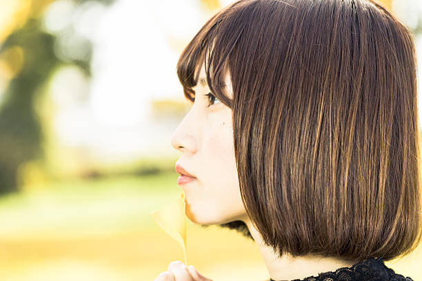 istock Beautiful Asian women feeling relaxed 628132148