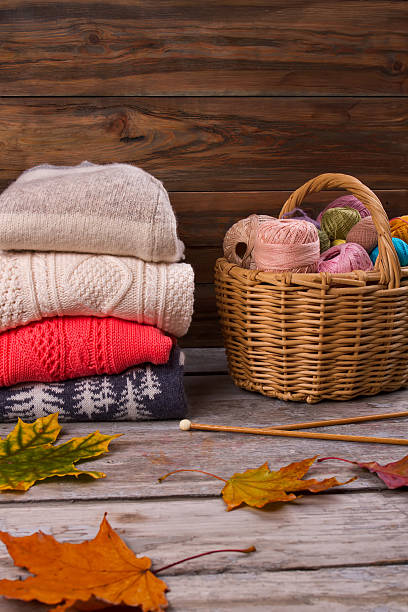istock Warm sweater made of wool. 628134988