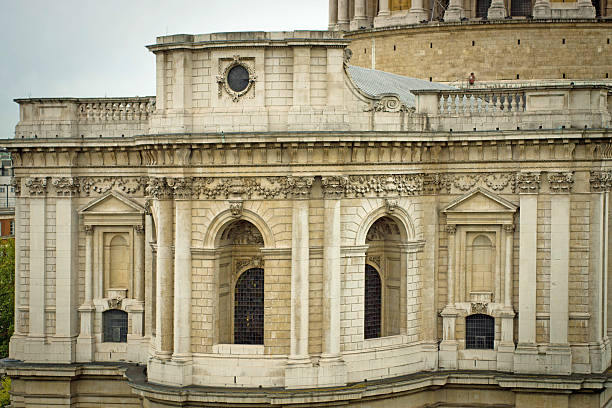 собор святого павла - st pauls cathedral travel destinations reflection london england стоковые фото и изображения