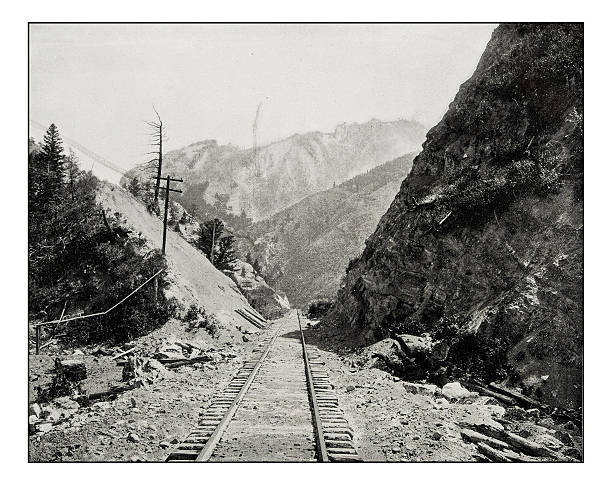 istock Antique photograph of Rocky Canyon, Montana 628147088