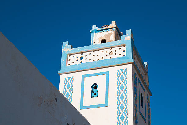istock Tower of a mosque in Sidi Ifni, Morocco 628147456