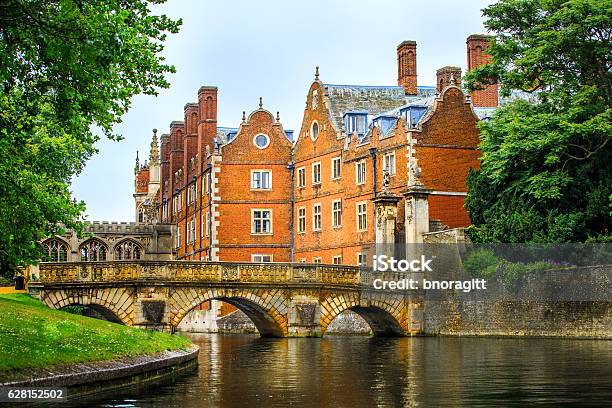 Cam Canal Of Cambridge University View England Stock Photo - Download Image Now - Cambridge - England, UK, Canal