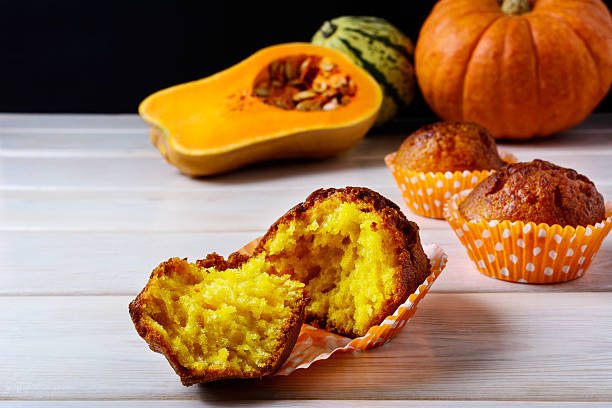 istock Healthy spiced butternut squash muffins 628156700