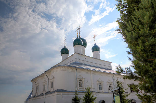 istock Blagoveshchensky cathedral. Nikitsky Monastery. Pereslavl, Russia 628156856