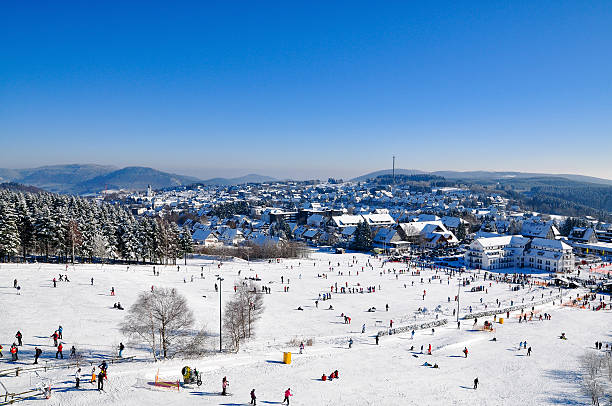 istock panoramic view of slope in winterberg 628161400