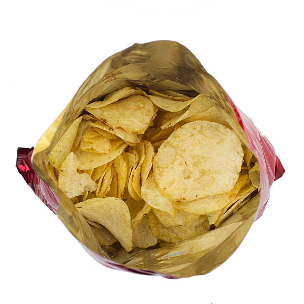 istock top view of red open potato snacks packaging 628162234