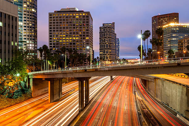istock Rush Hour Traffic in Los Angeles 628162660