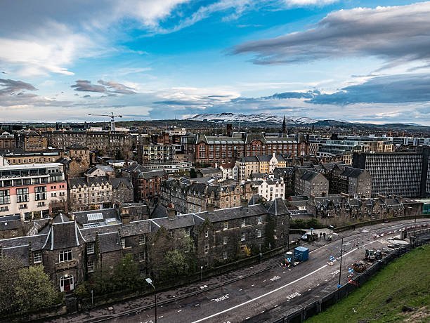 istock View of Edinburgh from Castle Hill 628164598