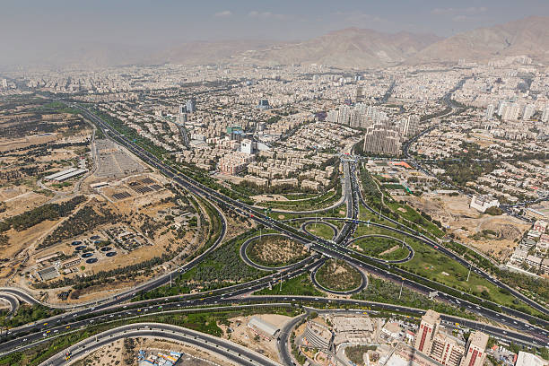 istock View of Tehran from the Azadi Tower - Iran 628164616
