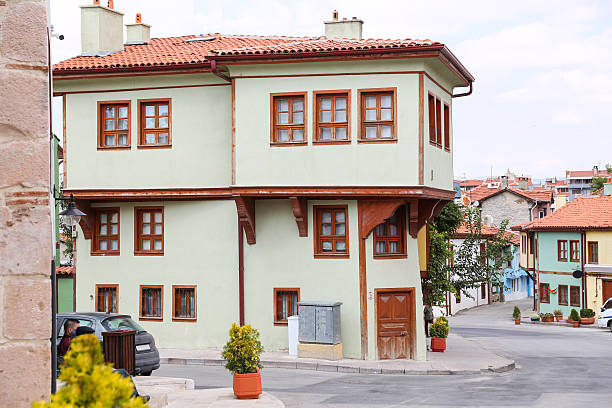 istock Old Buildings in Eskisehir City 628167292